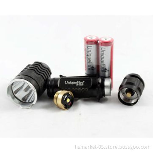 1000-lumen Cree U2 LED flashlight with 18650 Li-ion battery